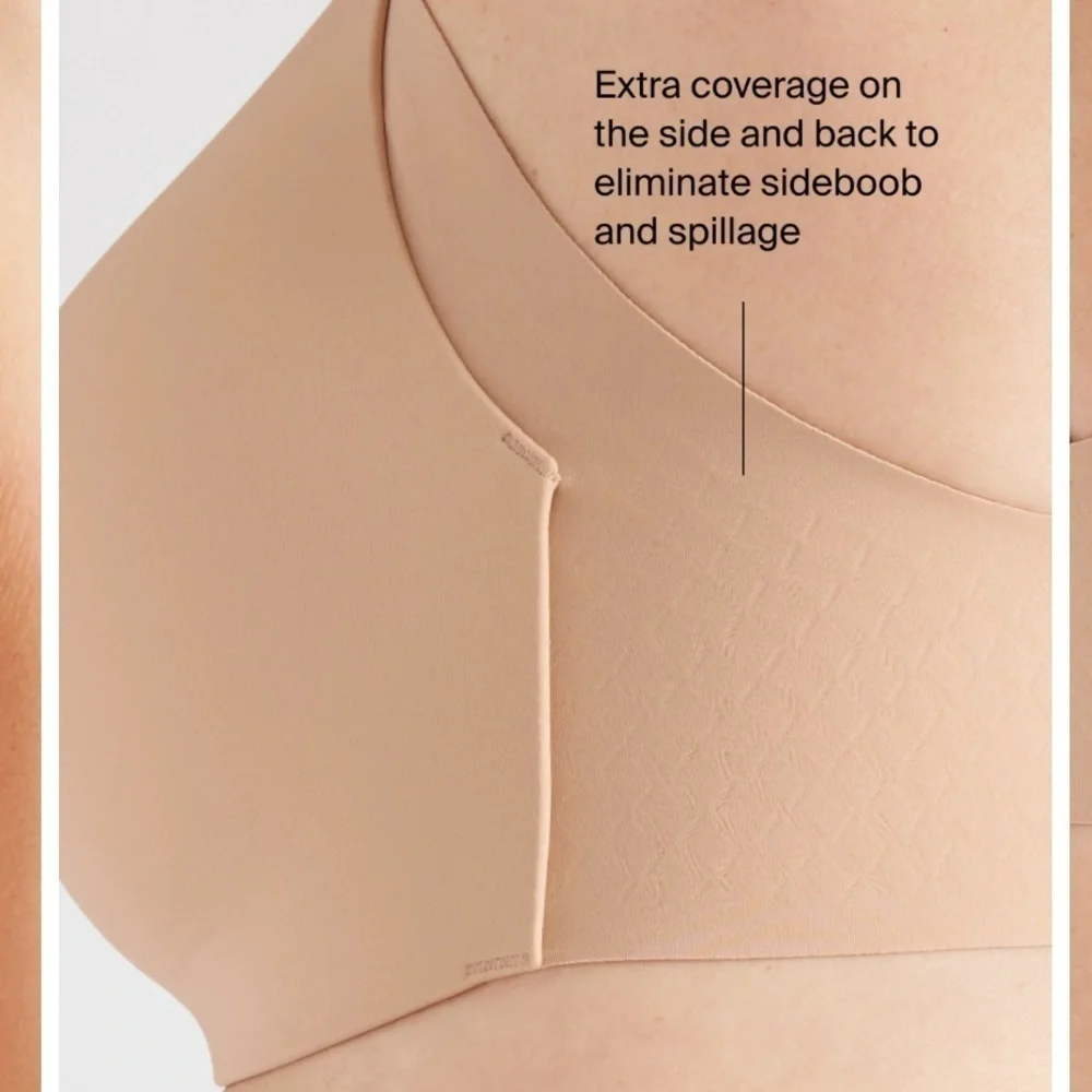 NWT Knix Wingwoman Contour Wireless Bra Warm Sand